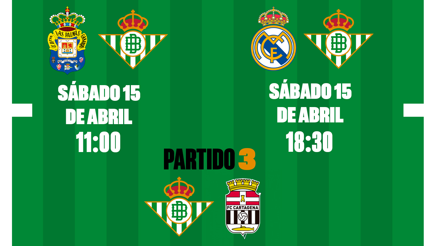 Los rivales del Real Betis Genuine en la tercera fase de la temporada