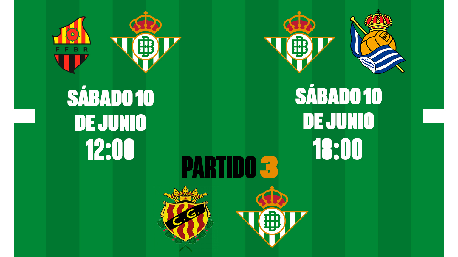 Los rivales del Real Betis Genuine para la cuarta final de la temporada