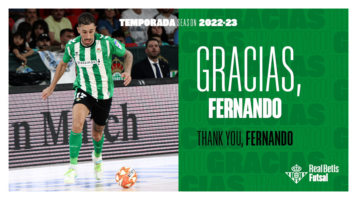 OFICIAL | Fernando Drasler no continuará en el Real Betis Futsal 