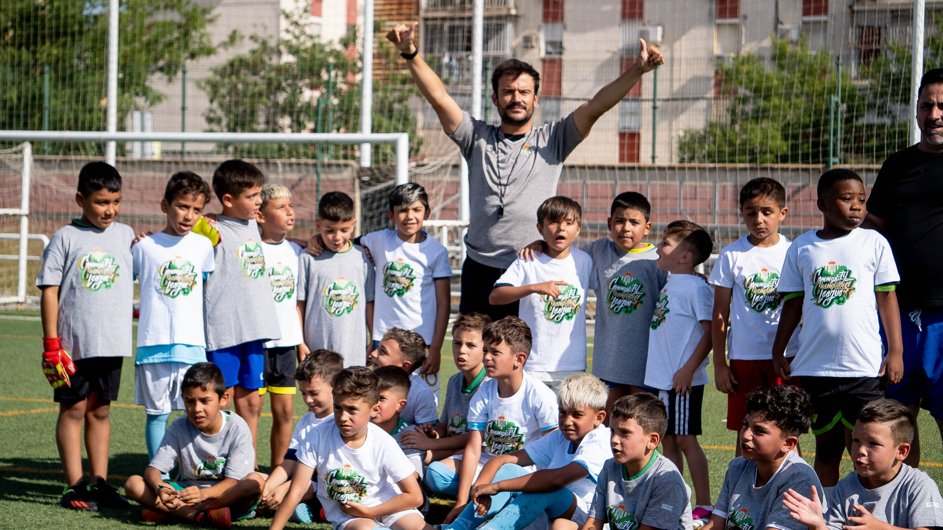 Community Champions, el proyecto europeo que la Fundación Real Betis desarrolla en el Polígono Sur 