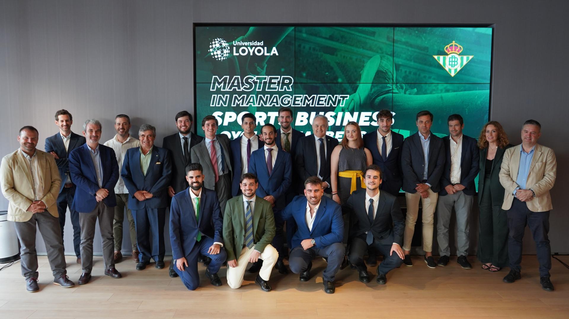 El Real Betis y la Universidad Loyola clausuran la III edición del Master in Management: Sports Business 