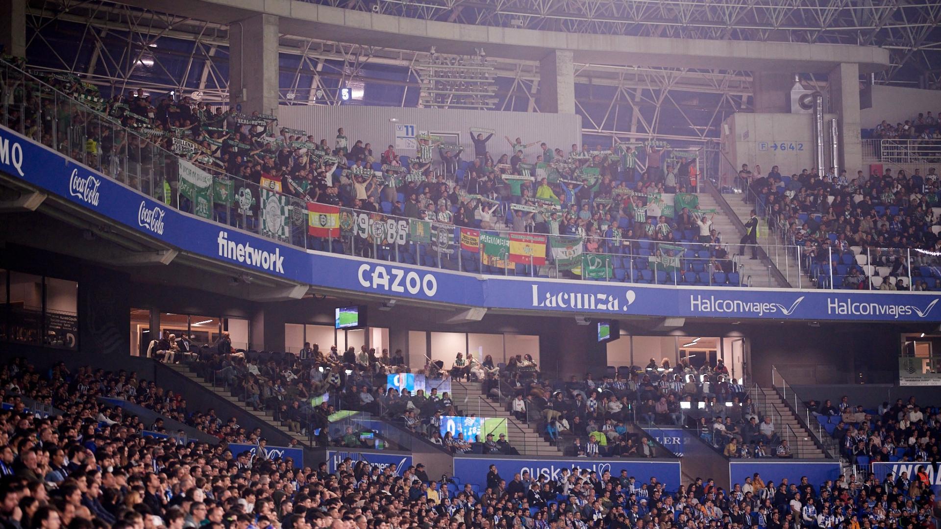 El Real Betis se une al acuerdo de LaLiga que regula el precio de las entradas de la grada visitante