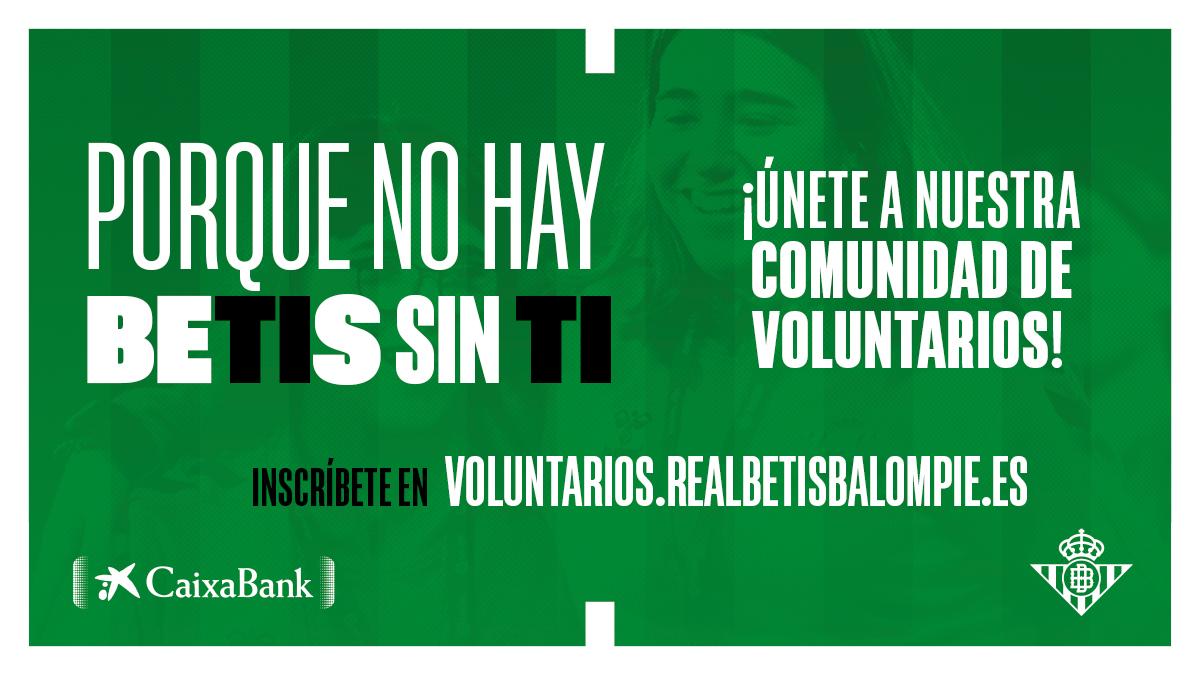 ¡Ya puedes inscribirte a la plataforma de voluntarios para la nueva temporada!