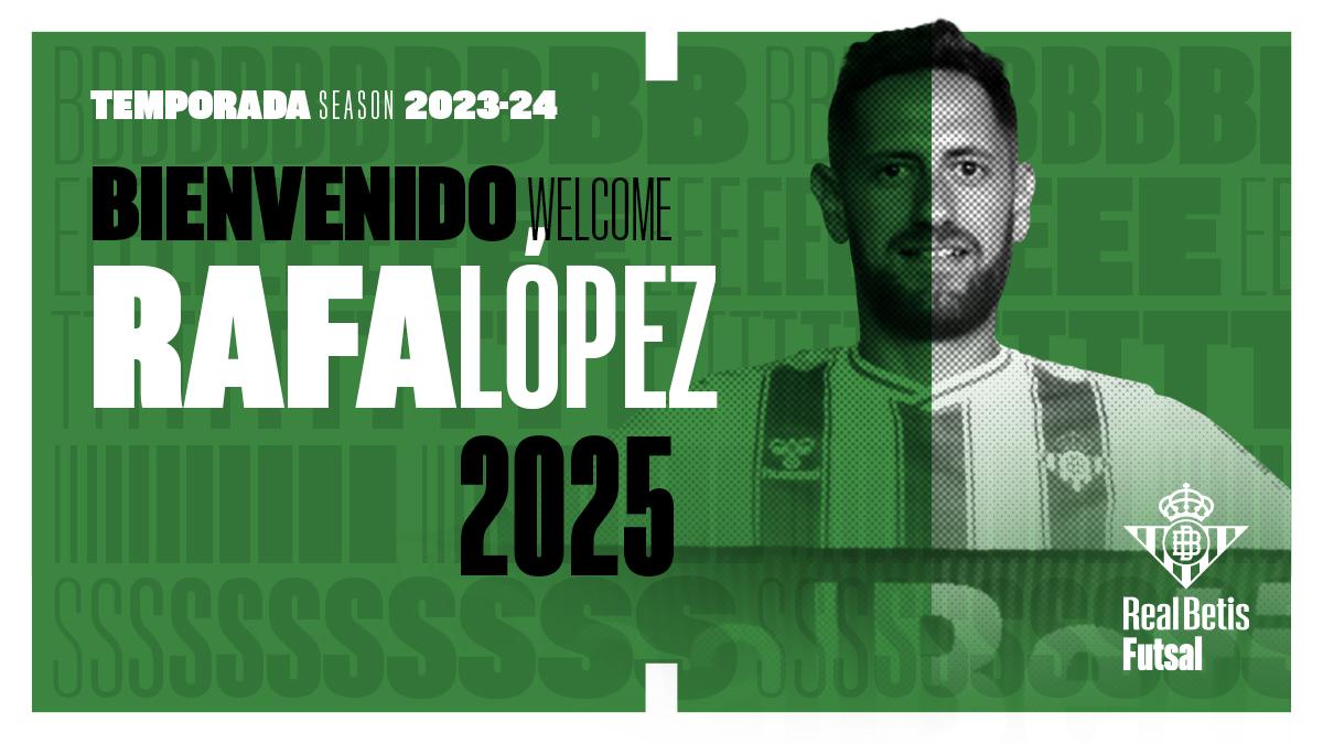 Rafa López, quinto fichaje del Real Betis Futsal