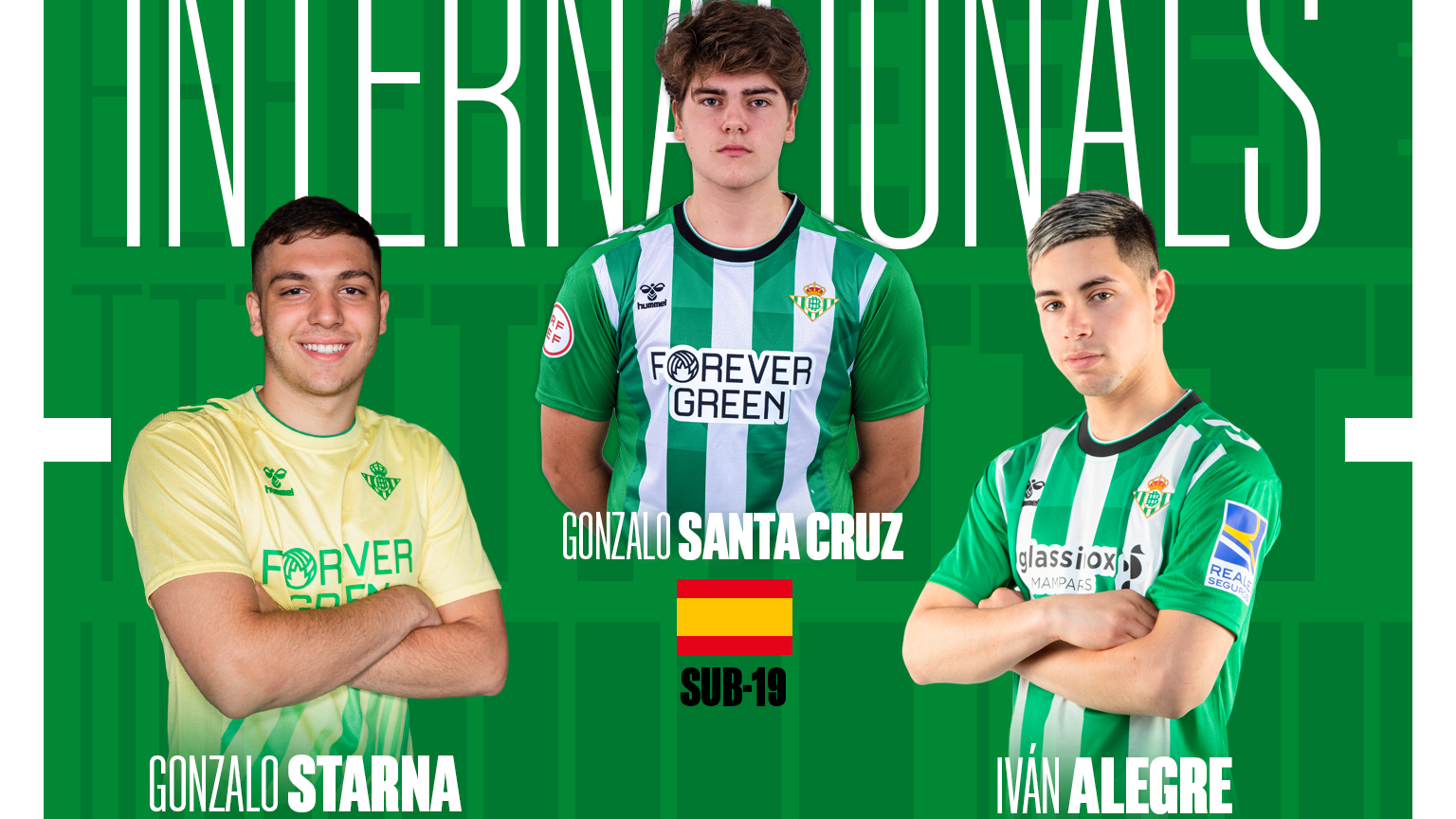 Iván Alegre, Gonzalo Starna y Gonzalo Santa Cruz, convocados con sus respectivas selecciones
