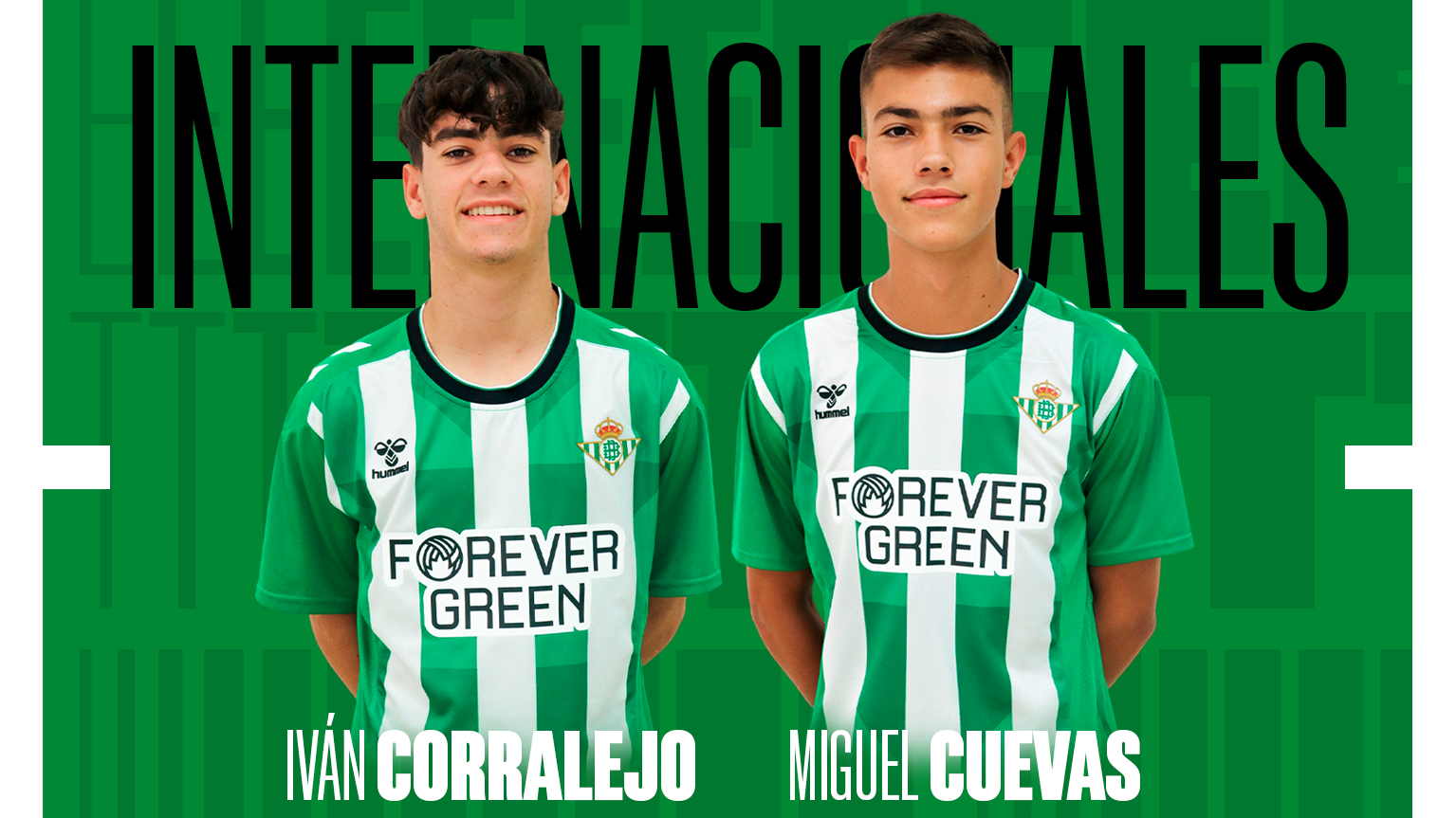 Iván Corralejo y Miguel Cuevas, convocados por la selección española sub-17