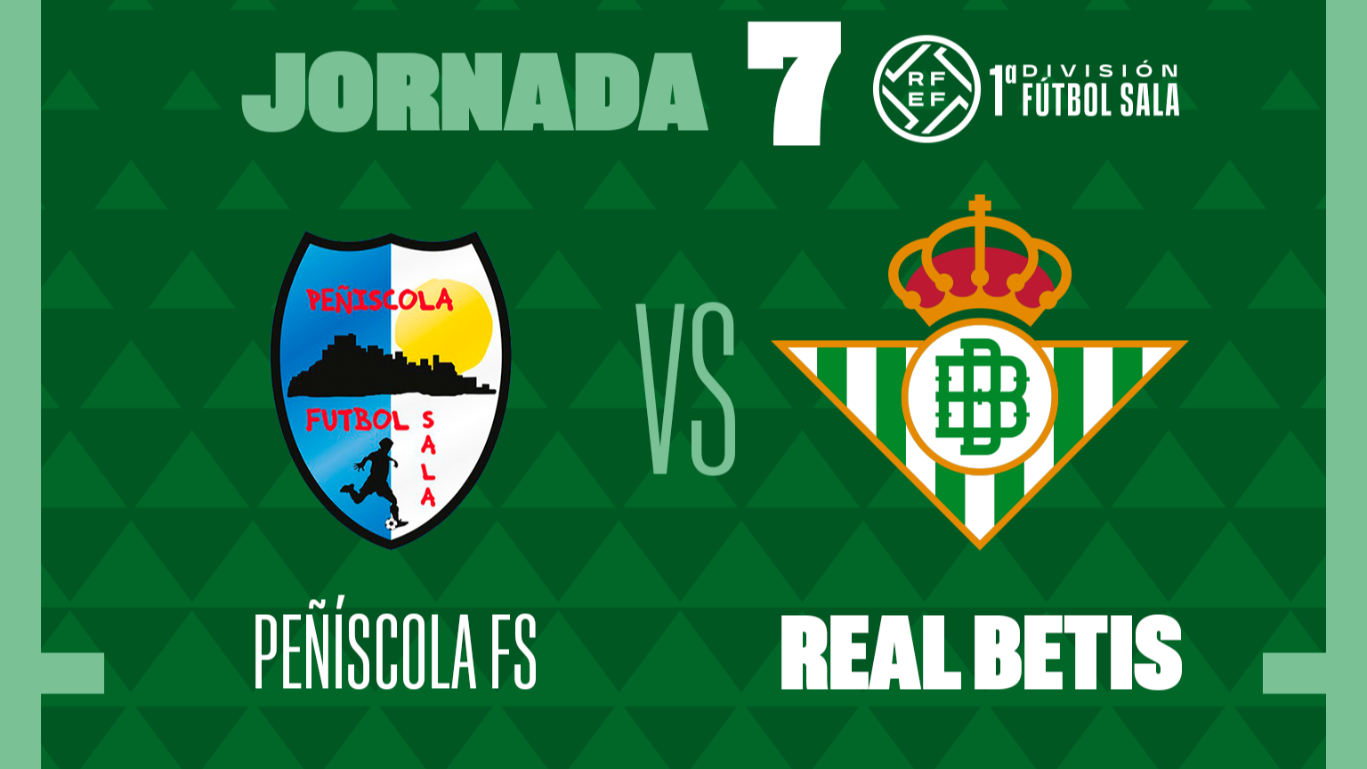 Peñíscola FS - Real Betis Futsal, domingo 22 de octubre a las 12:00 horas