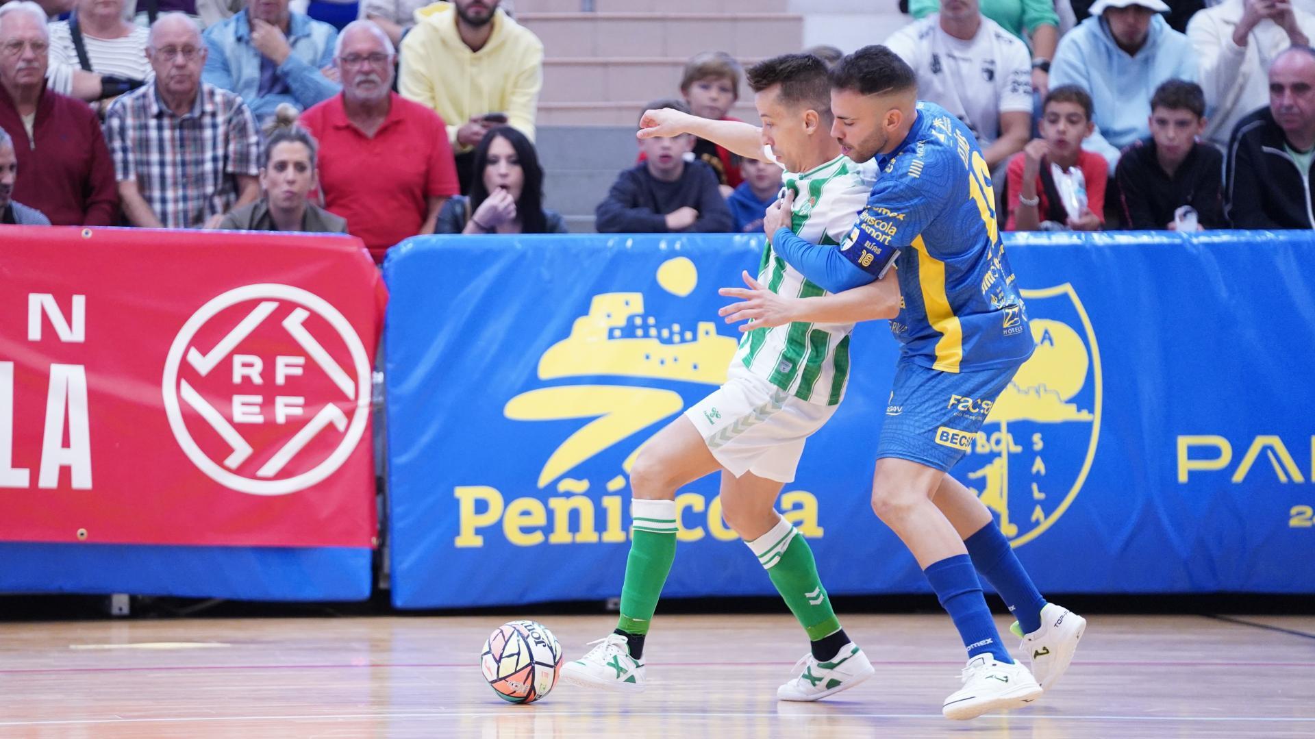 CRÓNICA | El Real Betis Futsal frena su escalada en Peñíscola (4-2)