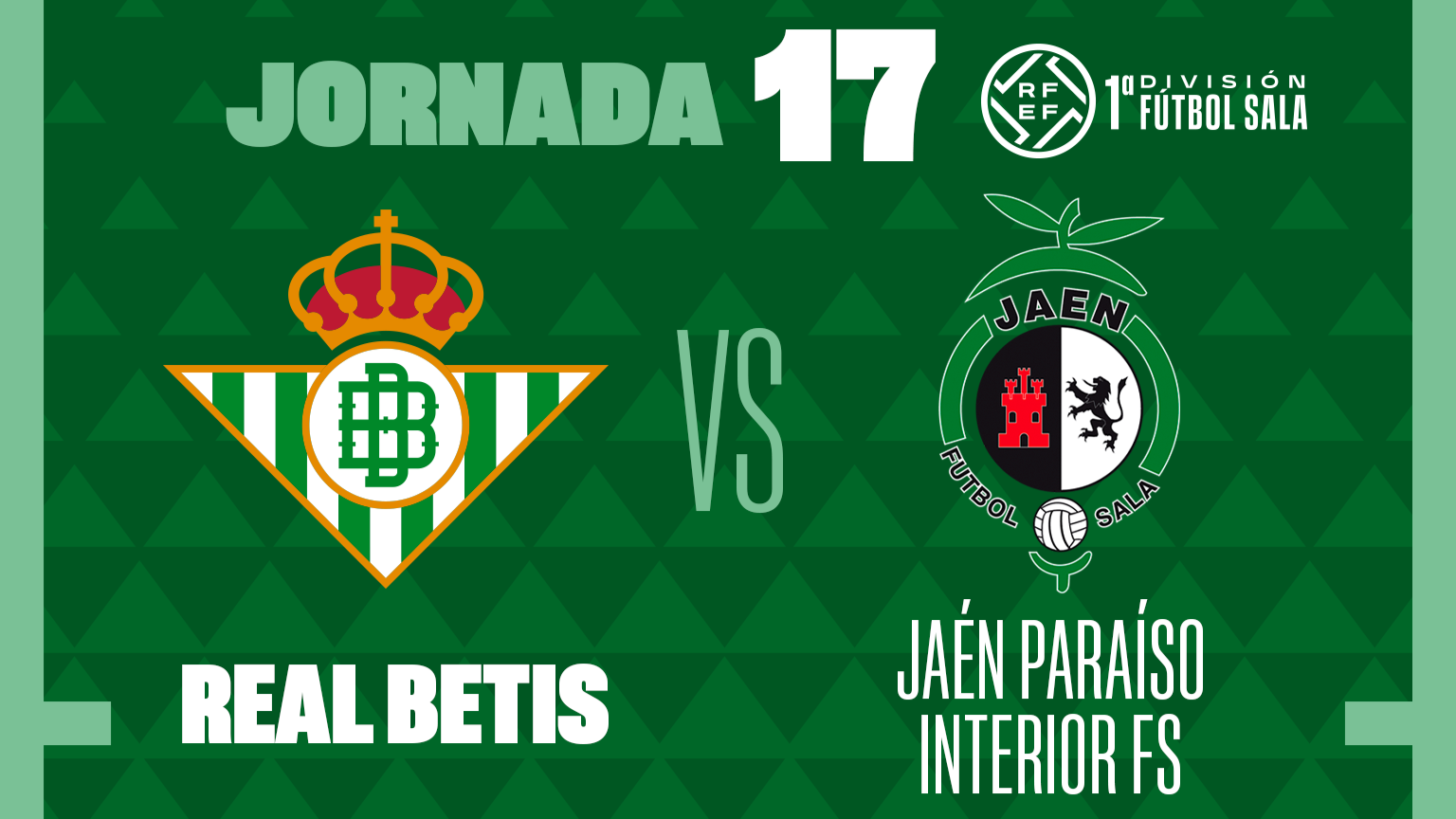 Real Betis Futsal - Jaén Paraíso Interior, viernes 12 de enero a las 20:30 horas