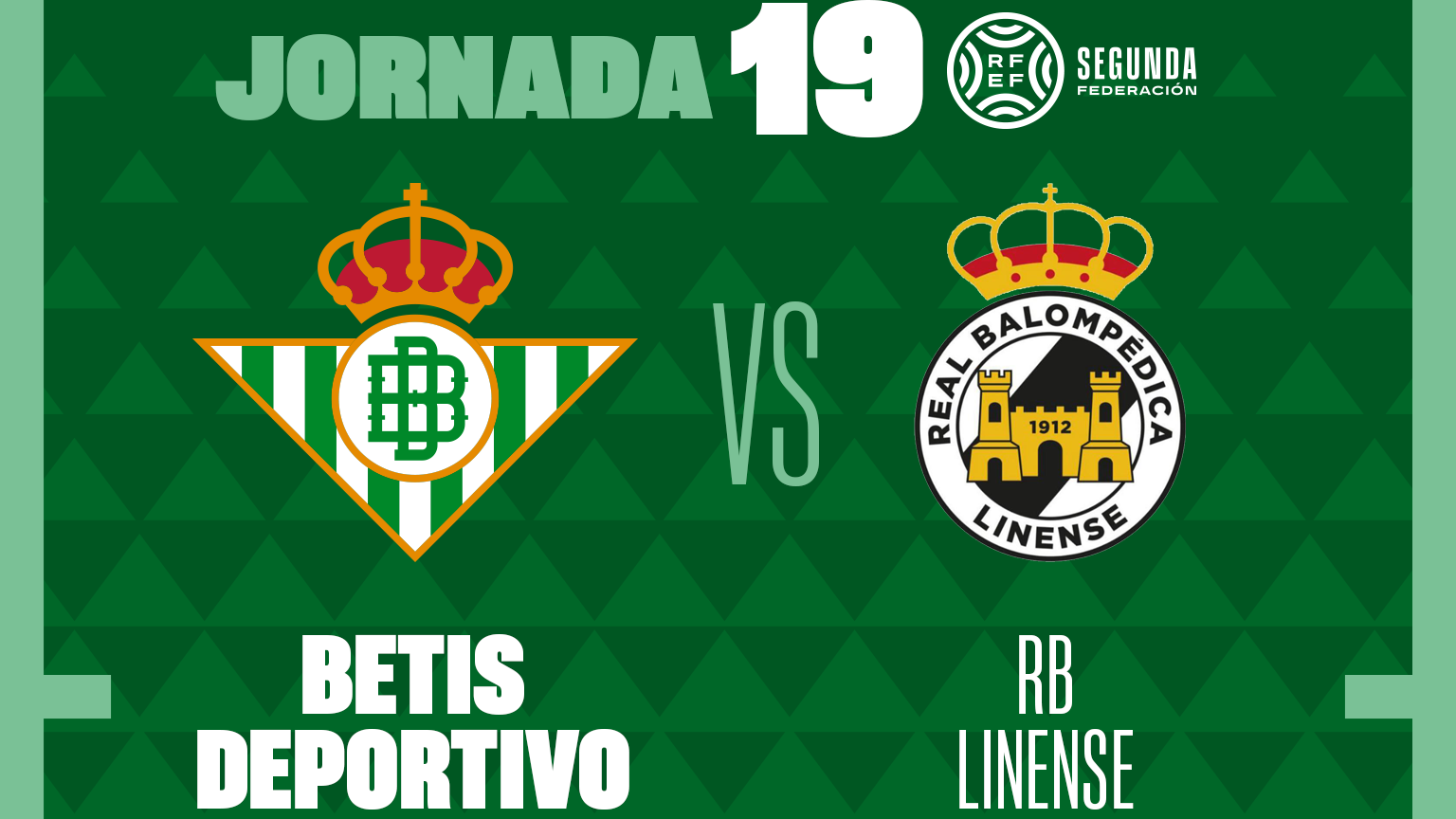 El Betis Deportivo-RB Linense, el domingo 21 de enero a las 11:30 horas