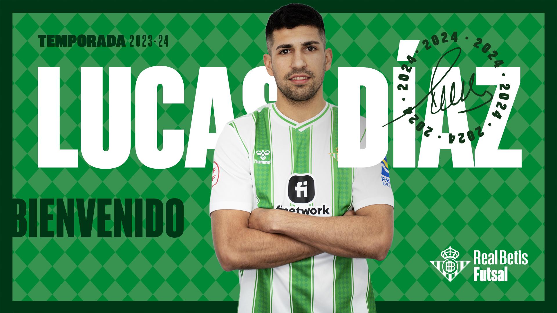 Lucas Díaz, refuerzo invernal del Real Betis Futsal