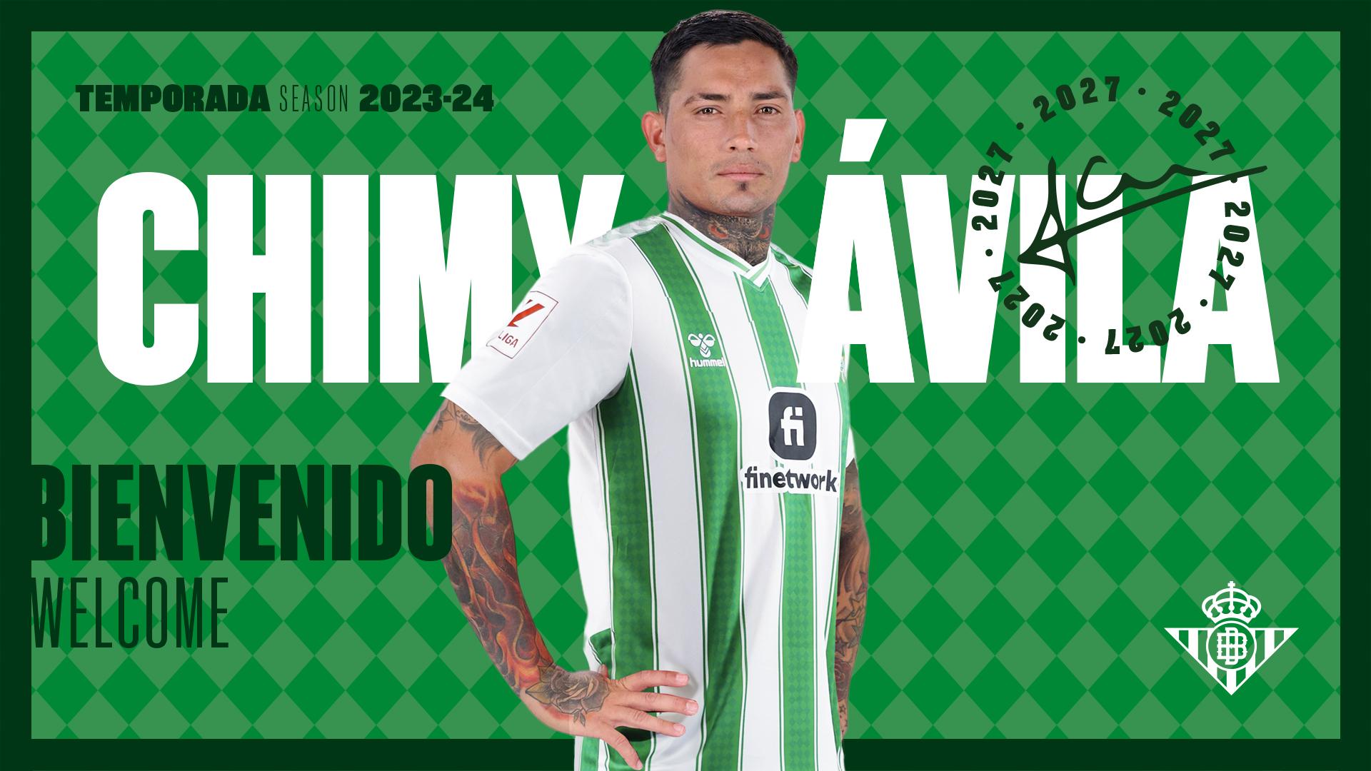 ‘Chimy’ Ávila, nuevo jugador del Real Betis