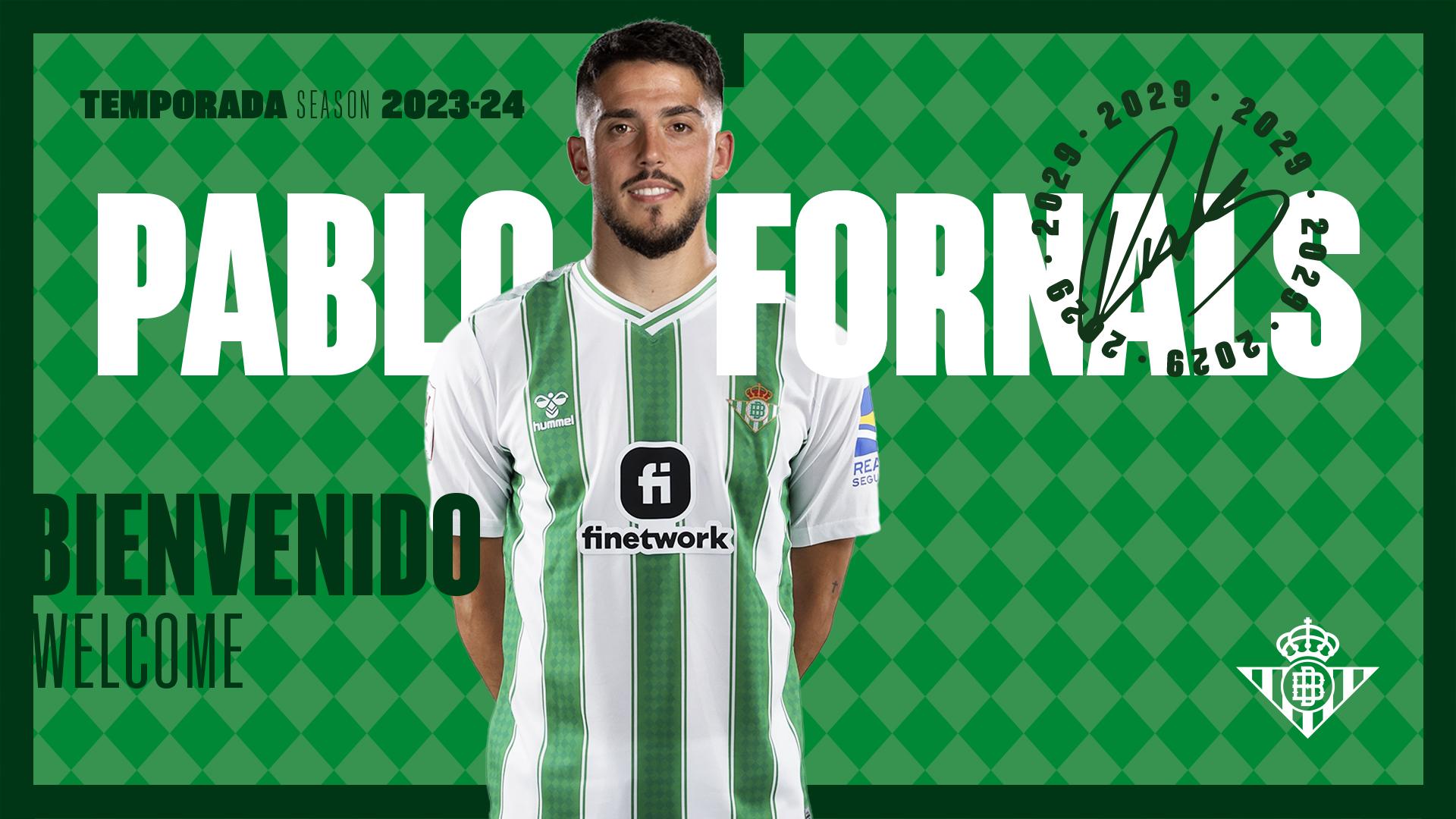 El Real Betis y el West Ham United acuerdan el traspaso de Pablo Fornals