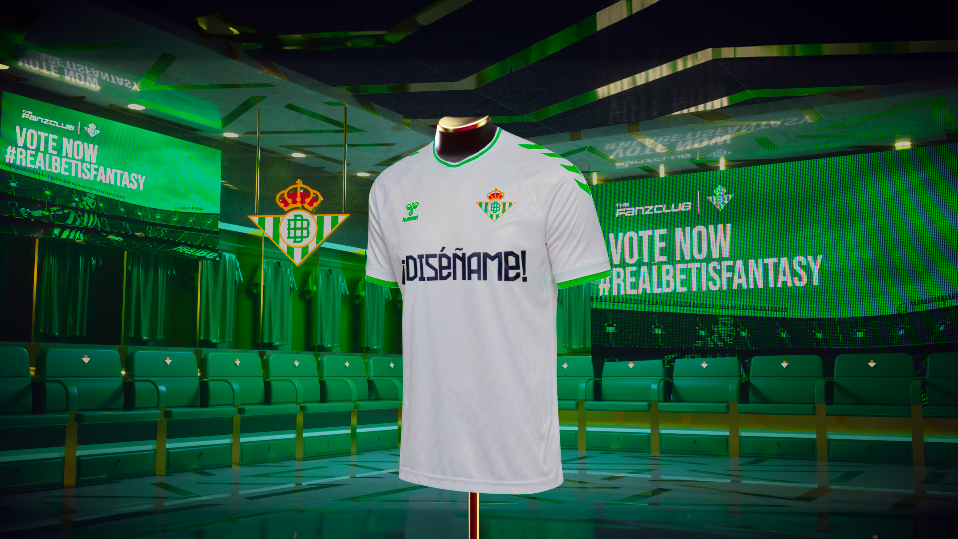 FanzClub y el Real Betis lanzan el concurso para diseñar la equipación virtual oficial