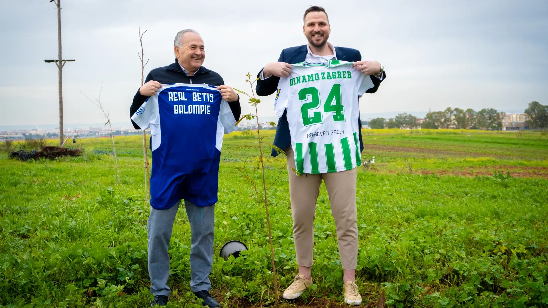 El Real Betis y el GNK Dinamo Zagreb promueven la sostenibilidad ambiental