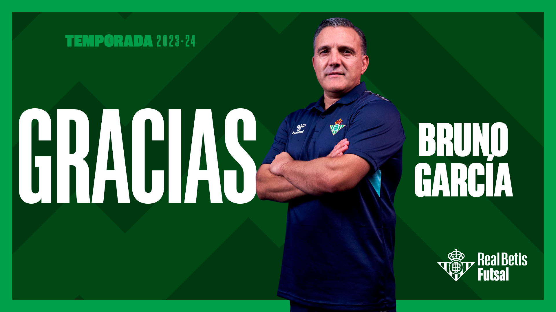 OFICIAL | Bruno García deja de ser entrenador del Real Betis Futsal