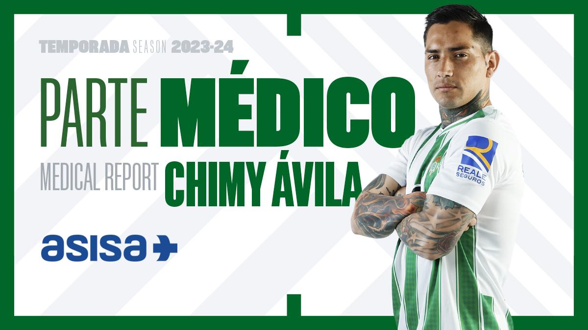 Parte médico de Chimy Ávila