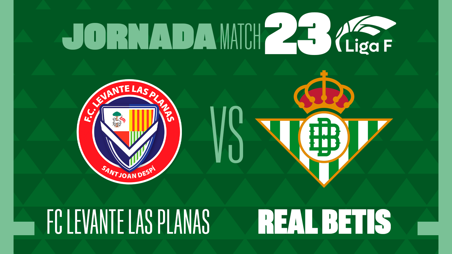 FC Levante Las Planas - Real Betis Féminas, sábado 13 de abril a las 16:00 horas