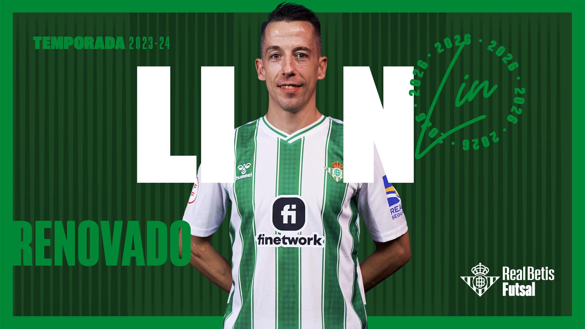 Lin seguirá de verdiblanco hasta 2026