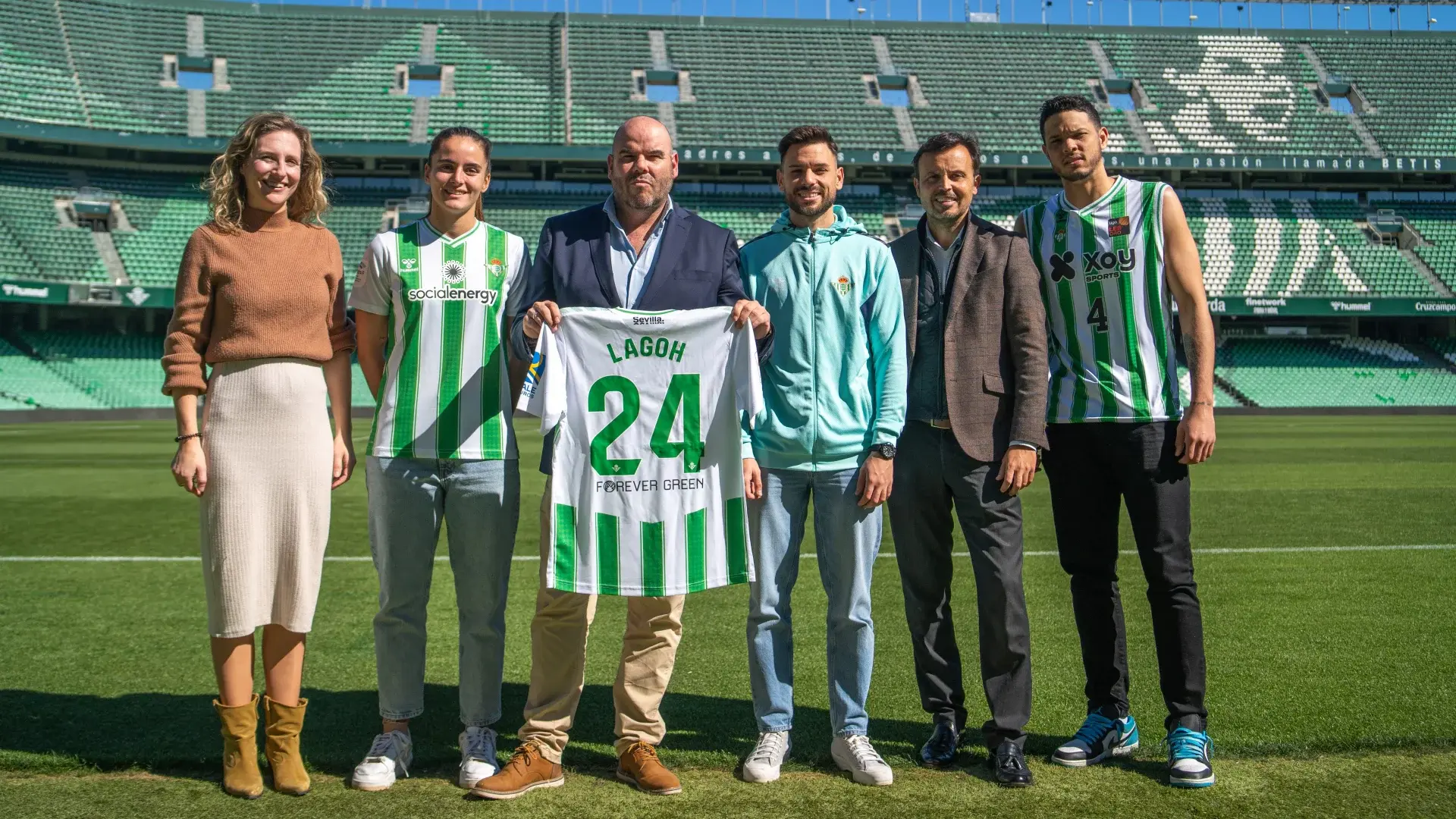 El Real Betis renueva su acuerdo de colaboración con el Centro Comercial Lagoh