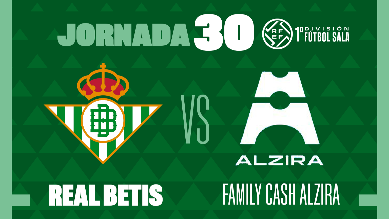 Real Betis Futsal - Family Cash Alzira FS, el sábado 11 de mayo a las 20:00 horas