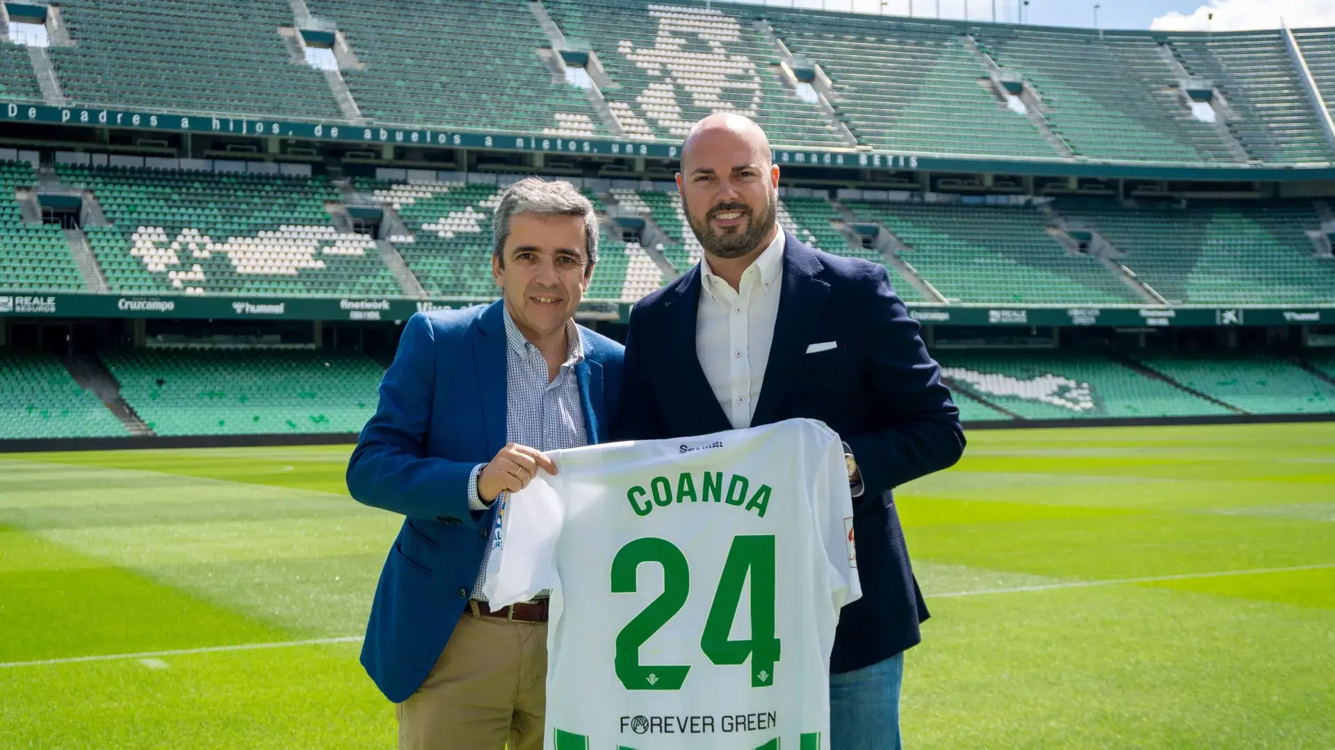 El Real Betis y Coanda renuevan su acuerdo de colaboración 