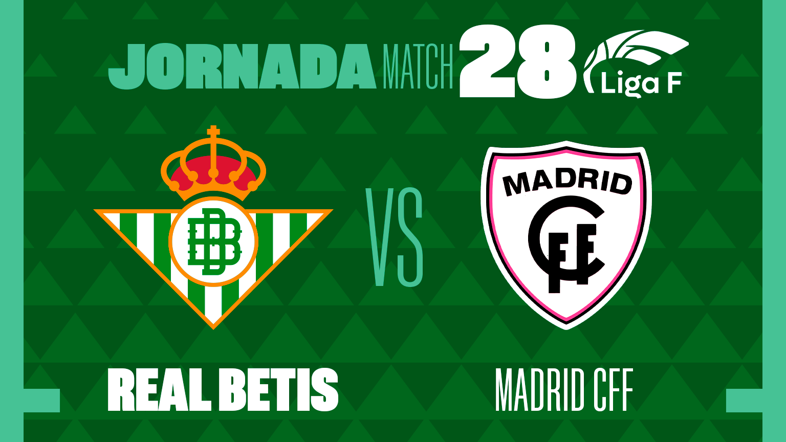Real Betis Féminas - Madrid CFF, domingo 26 de mayo a las 18:30 horas