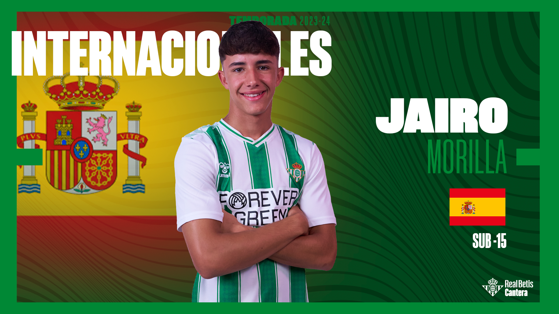 Jairo Morilla, convocado por la selección española sub-15