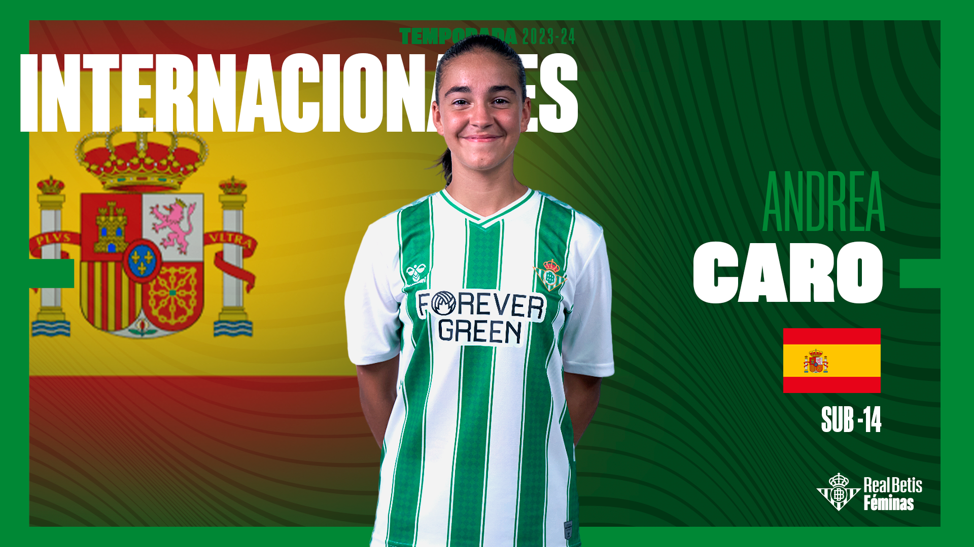 Andrea Caro, convocada por la selección española sub-14