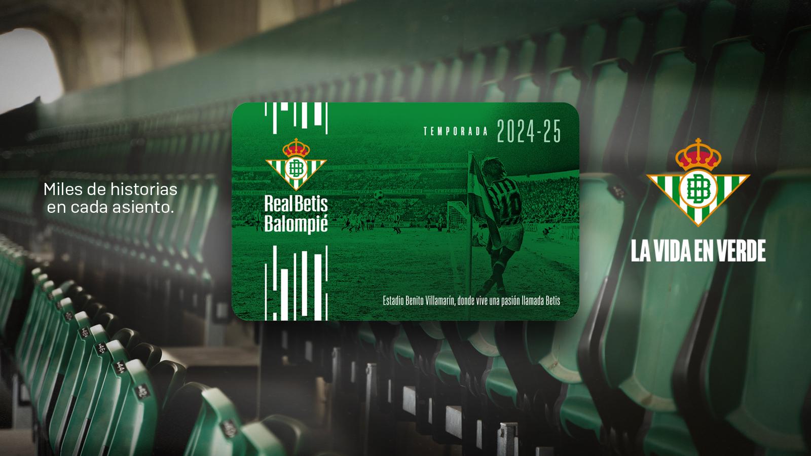 El Real Betis lanza su campaña de socios 2024/25