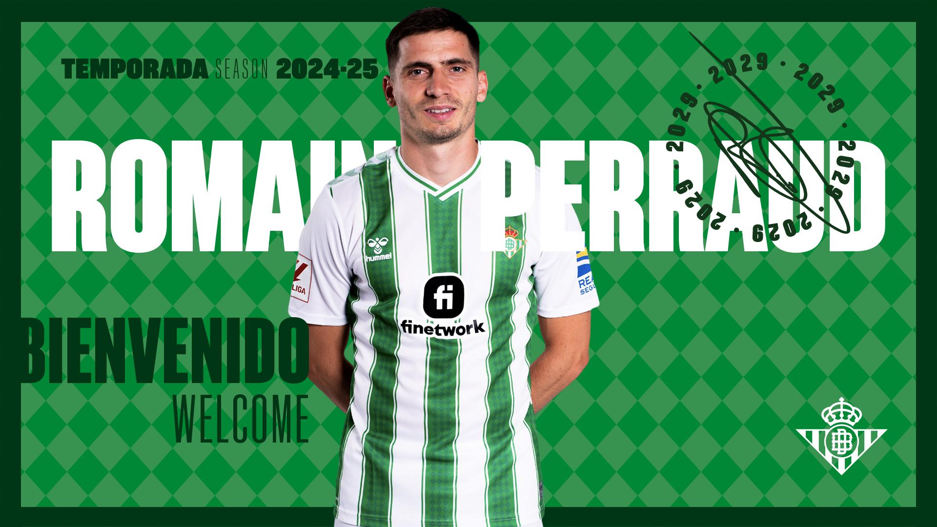 El Real Betis y el Southampton FC acuerdan el traspaso de Romain Perraud