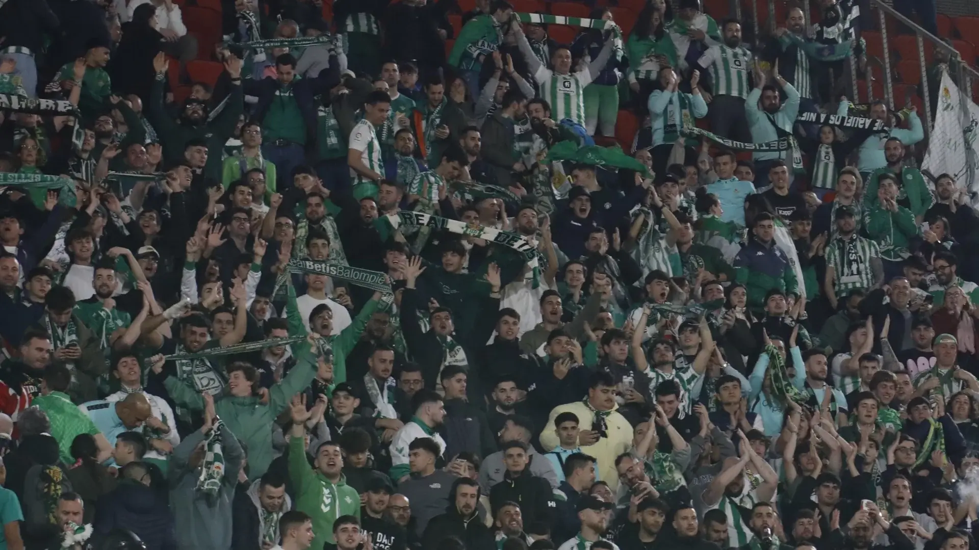 El Real Betis, club que más aficionados desplazó en sus partidos de LaLiga 2023/24