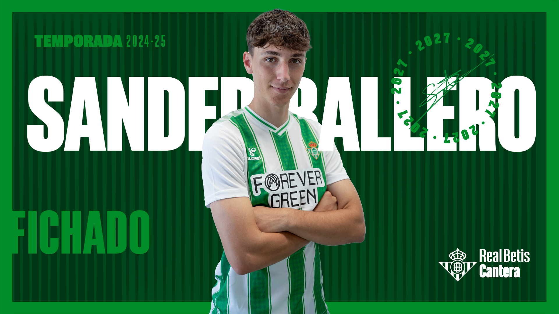 Sander Ballero, primer fichaje del Betis Deportivo