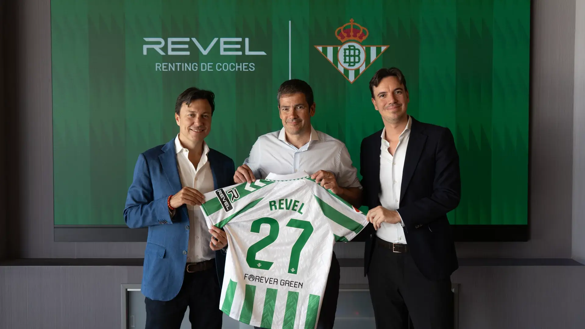 El Real Betis y REVEL firman un acuerdo de patrocinio hasta 2027