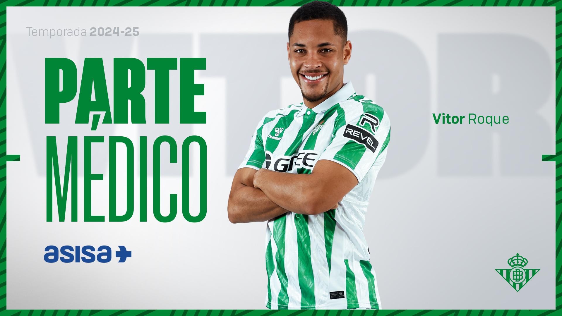 Vitor Roque sufre un esguince de bajo grado del ligamento interno de su tobillo izquierdo