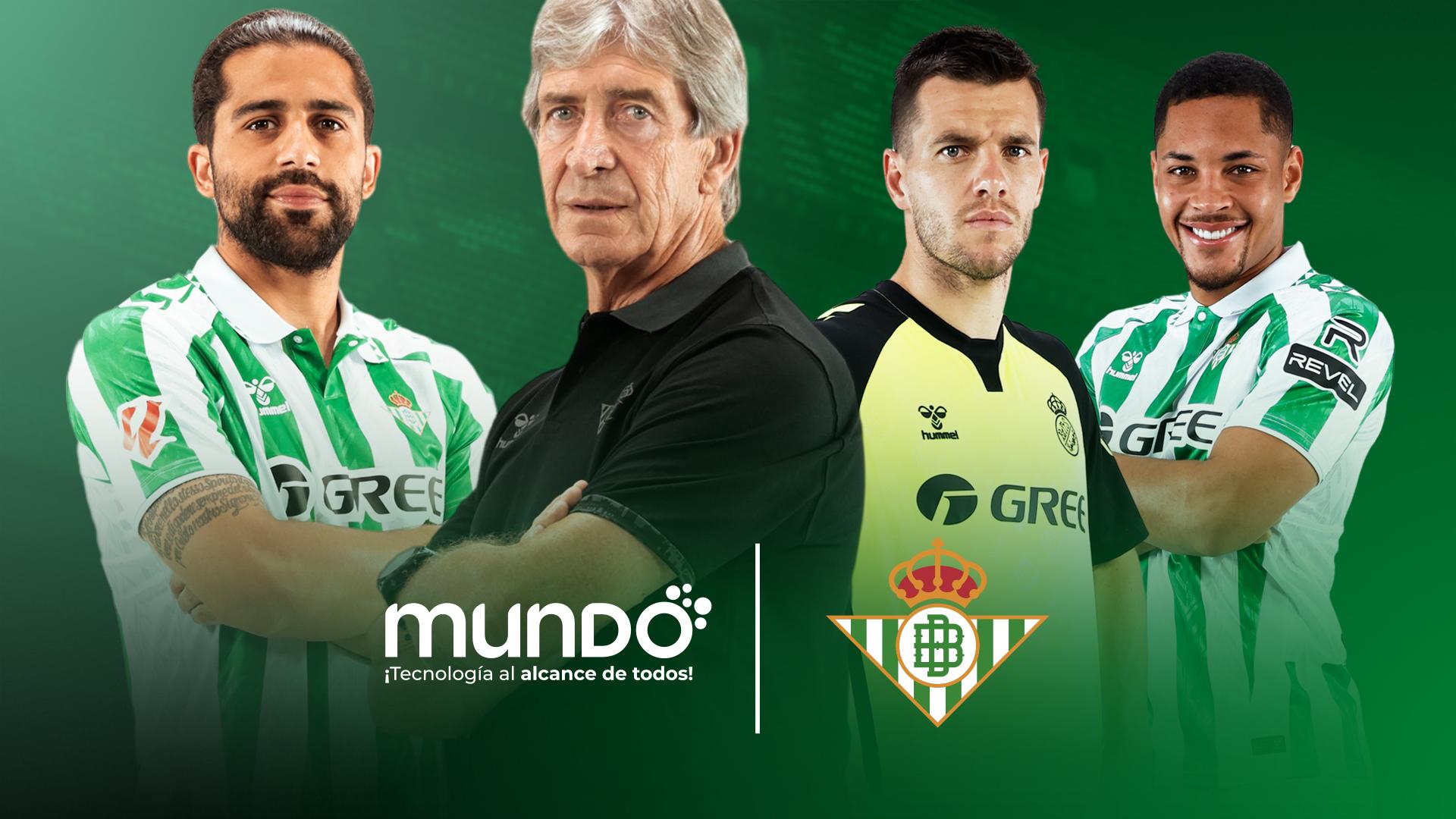 El Real Betis y Mundo Telecomunicaciones renuevan su acuerdo de patrocinio hasta 2026