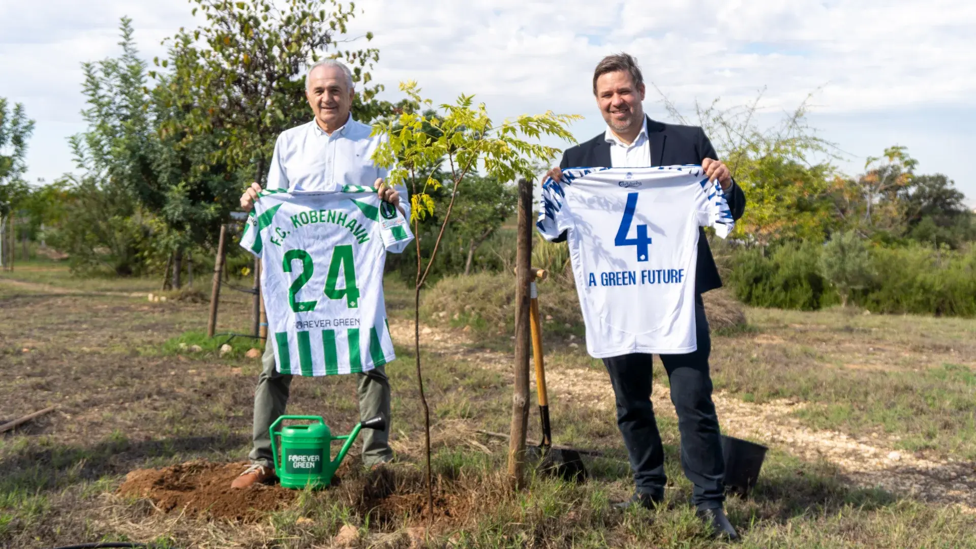 Forever Green y FC Copenhague, unidos por la sostenibilidad ambiental