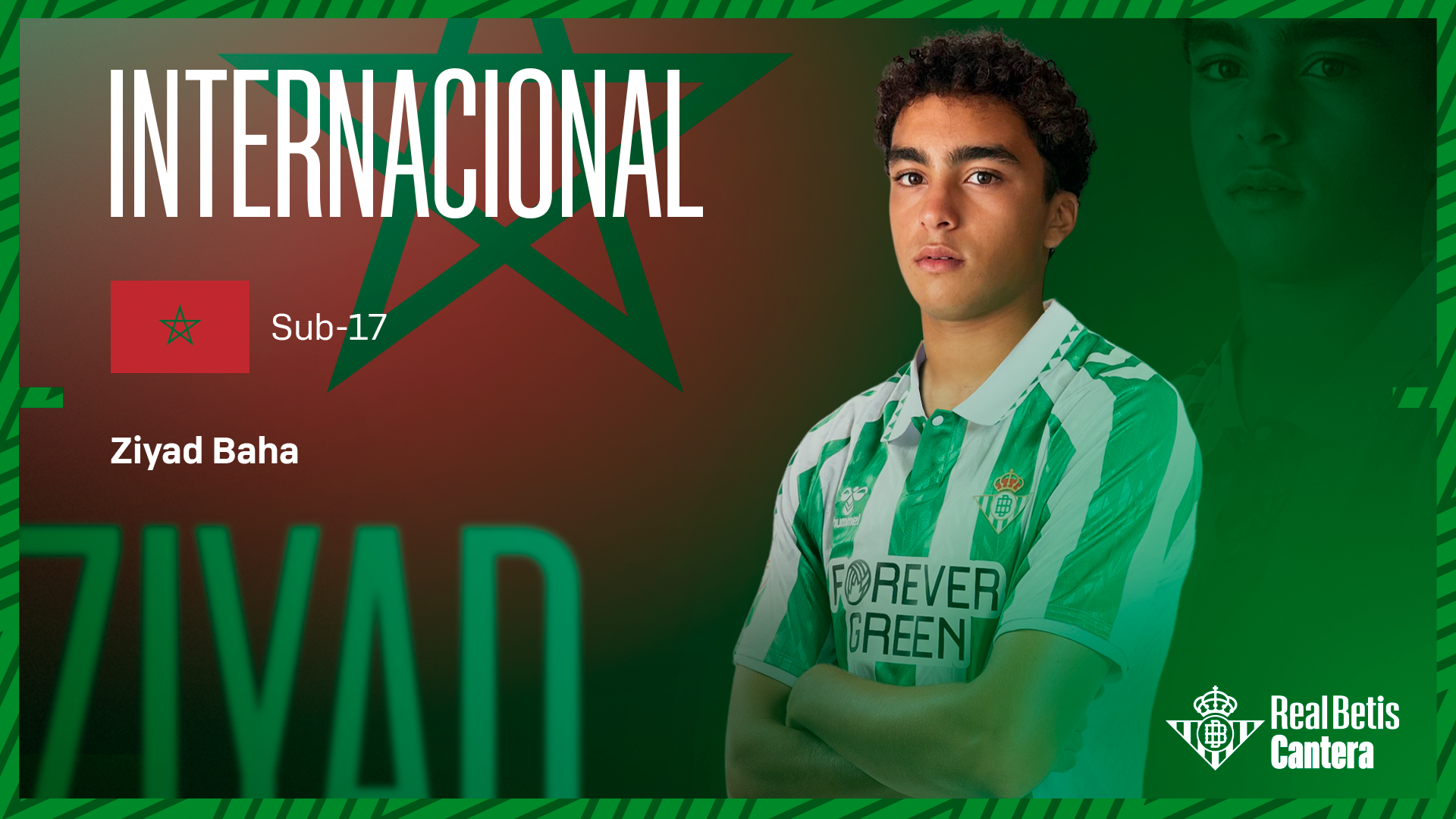 Ziyad Baha, convocado por la selección de Marruecos sub-17