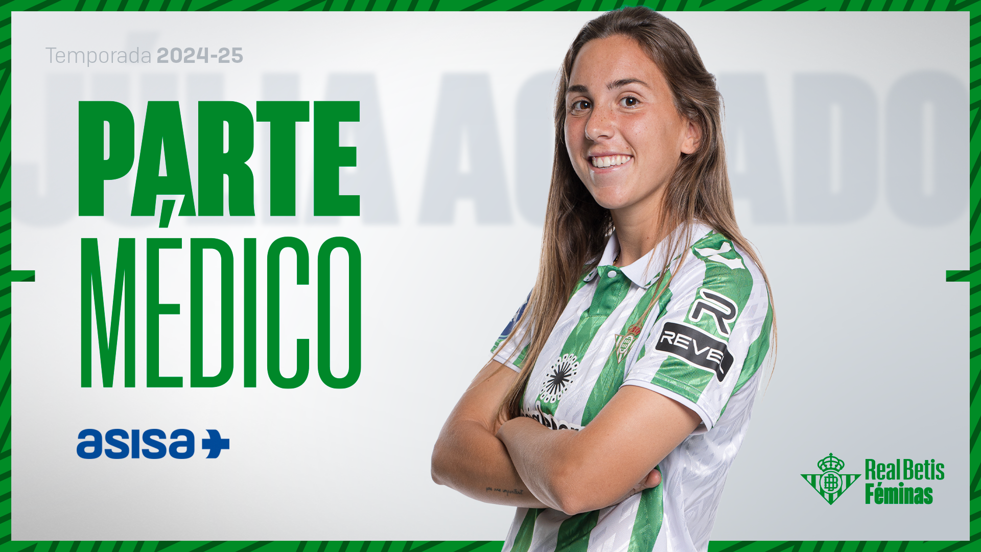 Parte médico de Júlia Aguado