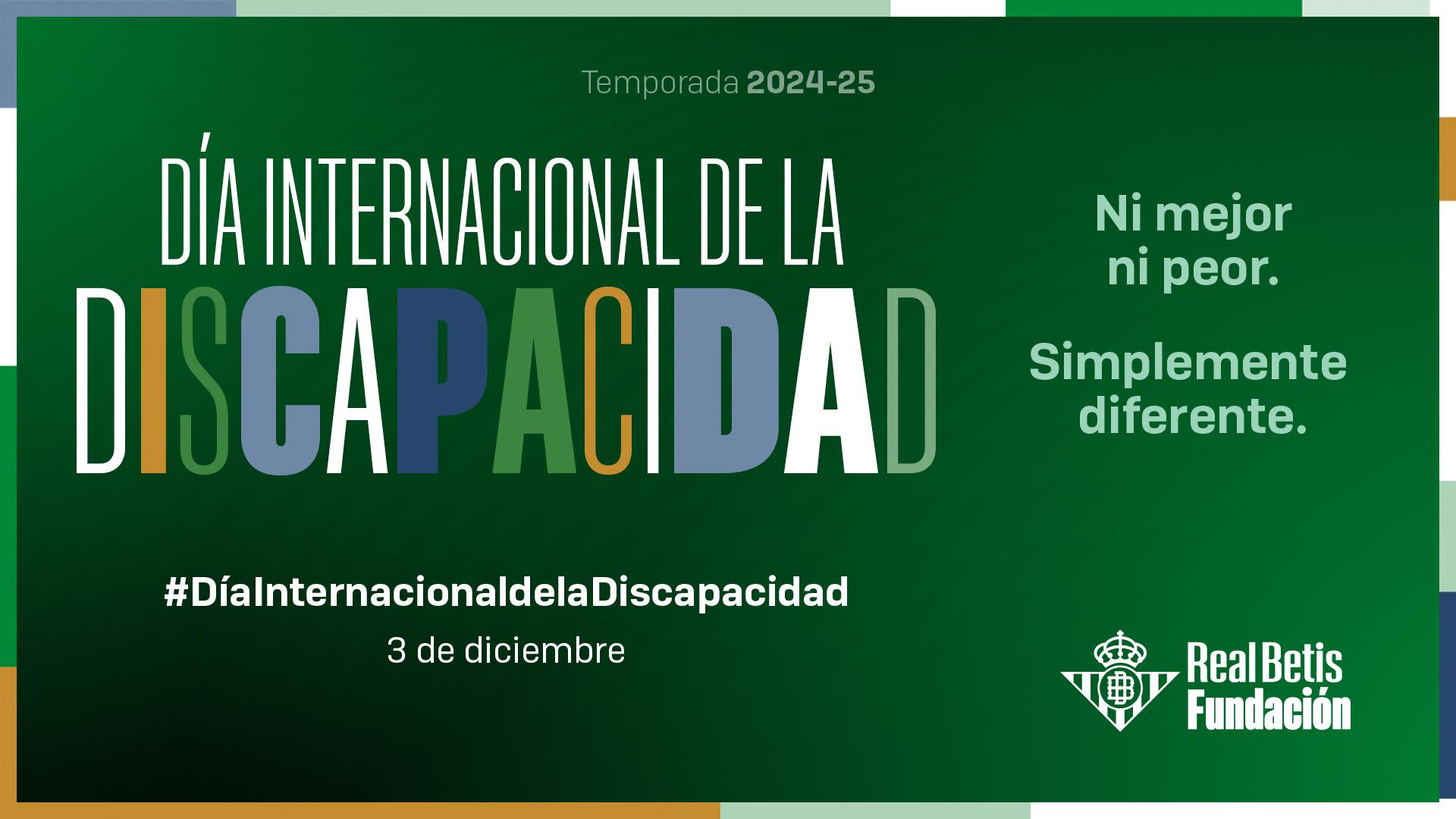 La Fundación Real Betis Balompié pone en marcha la Semana de la Discapacidad 2024