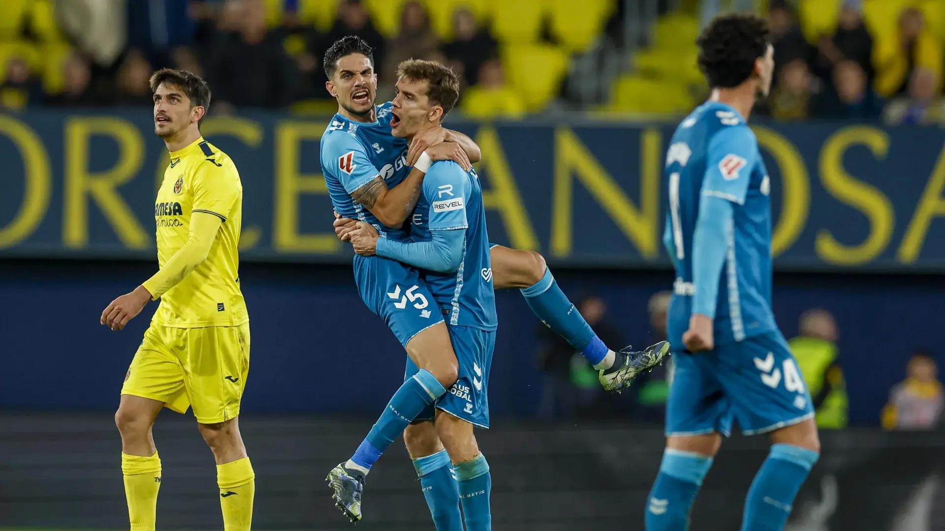 Triunfo frente al Villarreal CF (1-2)