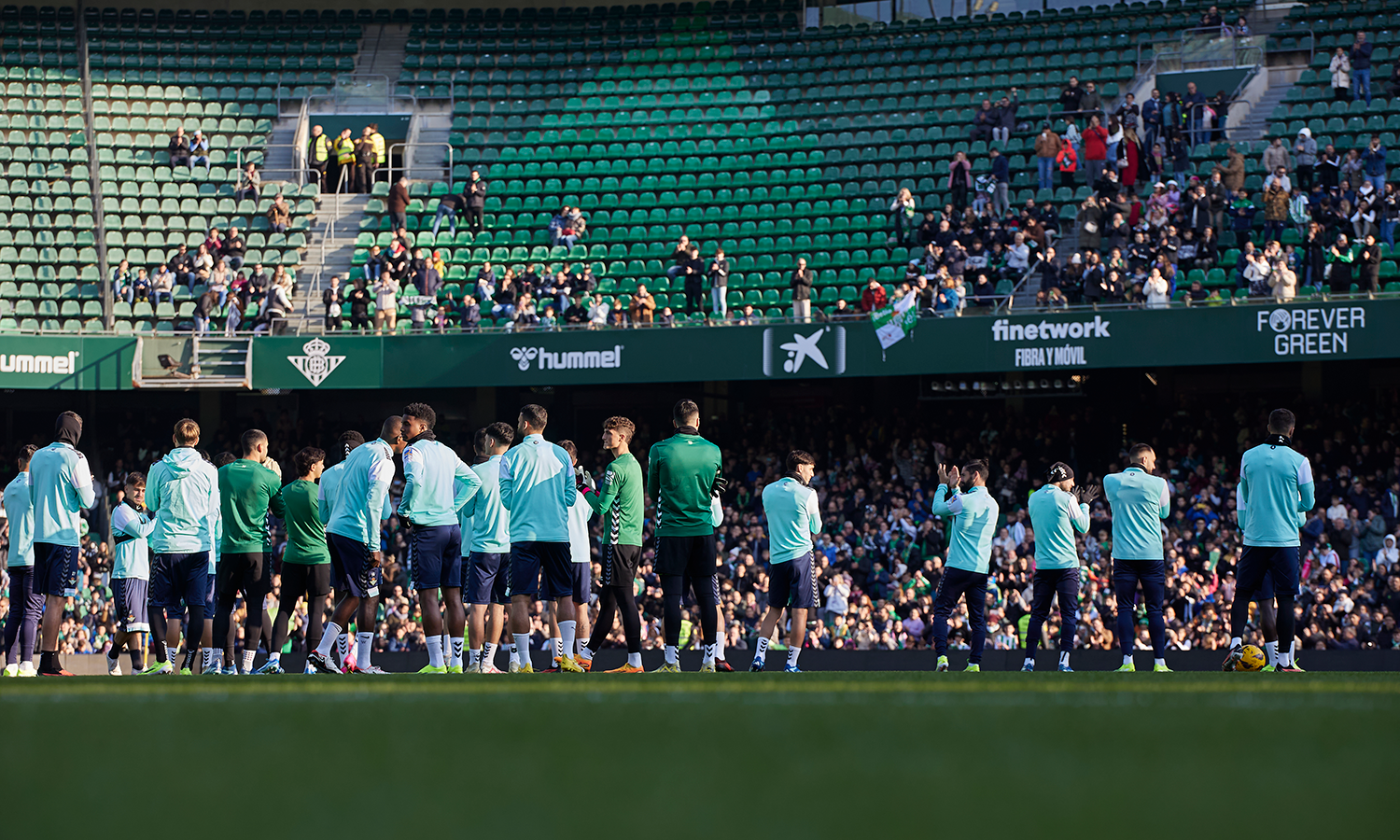 El entrenamiento del 2 de enero será en el Estadio Benito Villamarín a puerta abierta