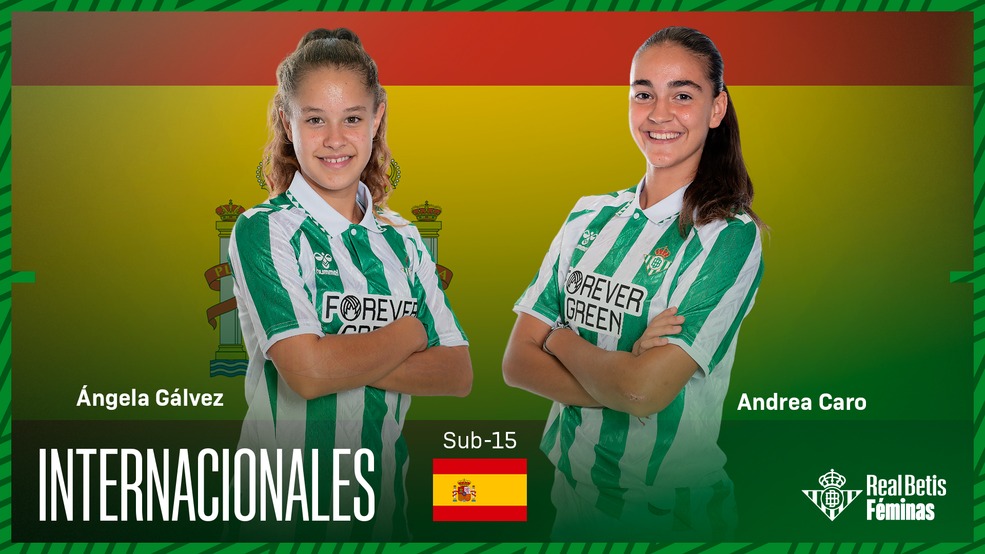 Ángela Gálvez y Andrea Caro, convocadas por la selección española sub-15
