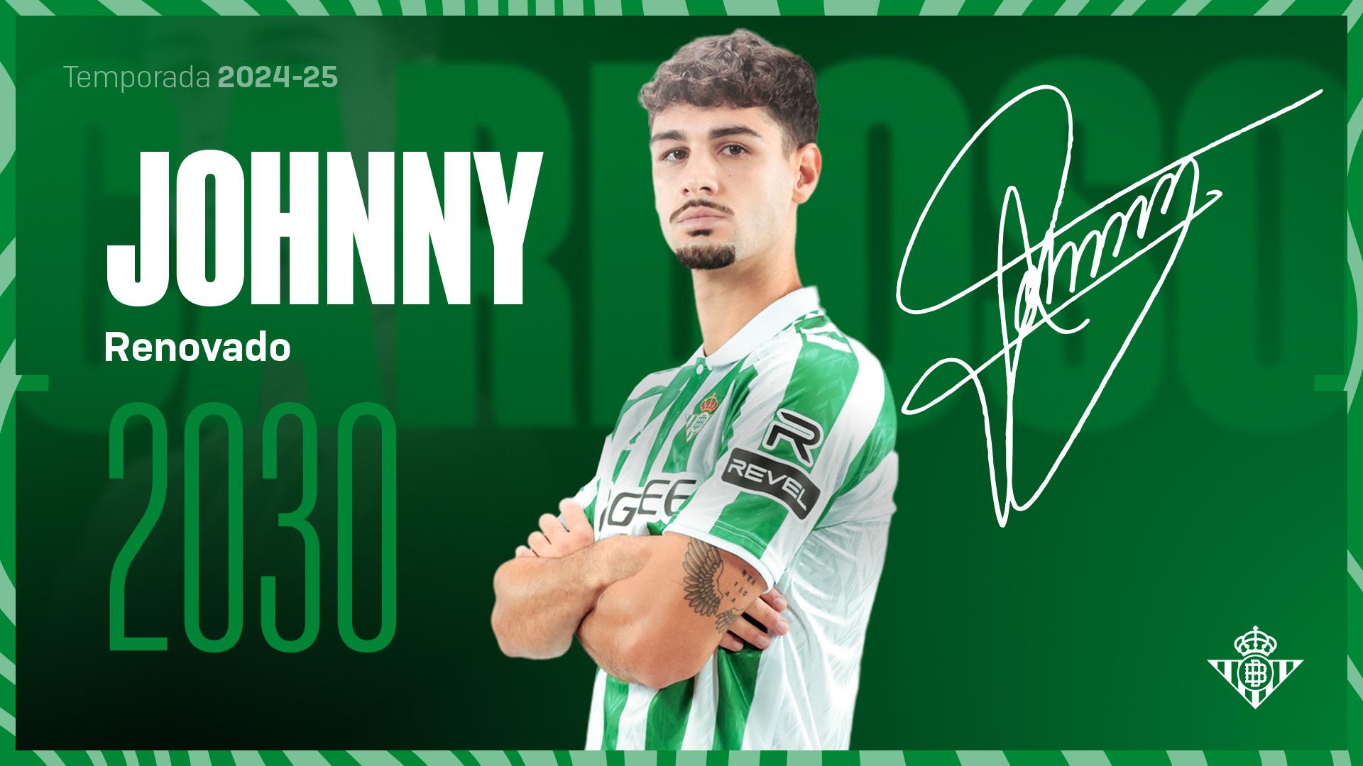 Johnny Cardoso renueva su contrato con el Real Betis 