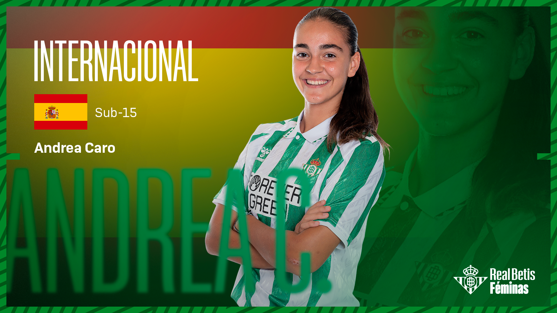 Andrea Caro, convocada por la selección española sub-15