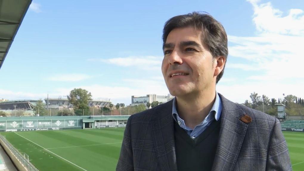 Ángel Haro: "Debemos fomentar un marco institucional estable entre el Real Betis y el Sevilla FC"