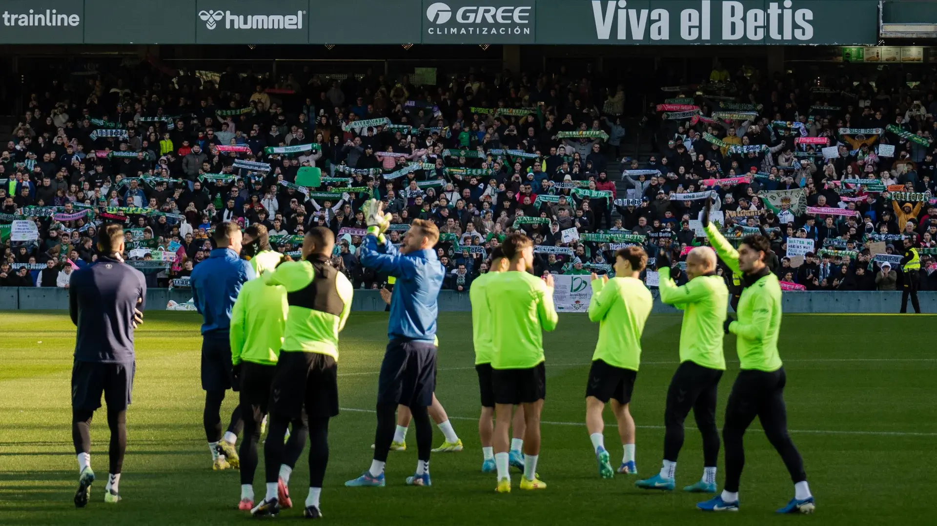 El Estadio Benito Villamarín abrirá sus puertas para el entrenamiento del próximo sábado 29 de marzo