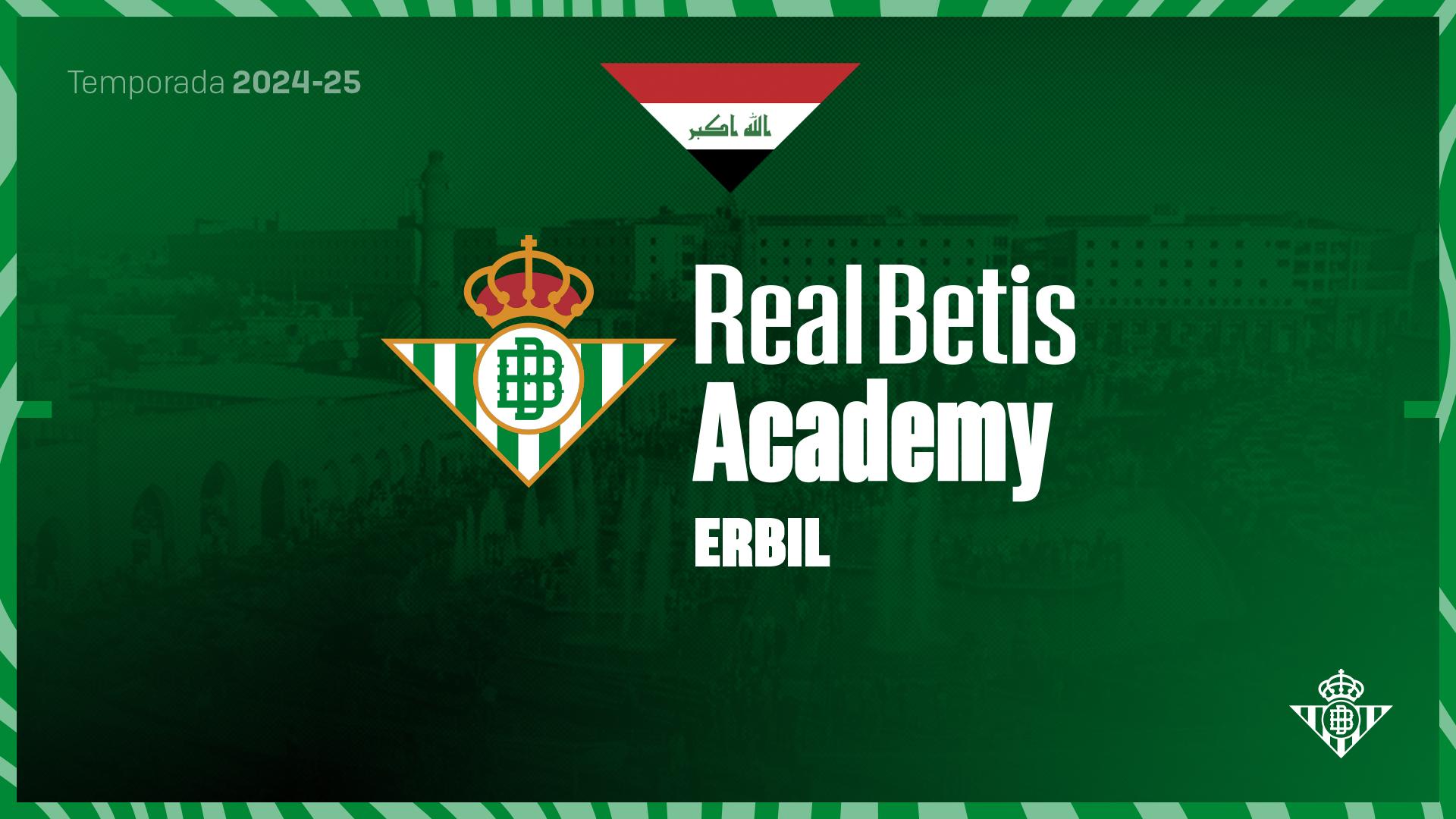 Nace Real Betis Academy Erbil, la cuarta sede del club en Iraq y la sexta en Oriente Medio   