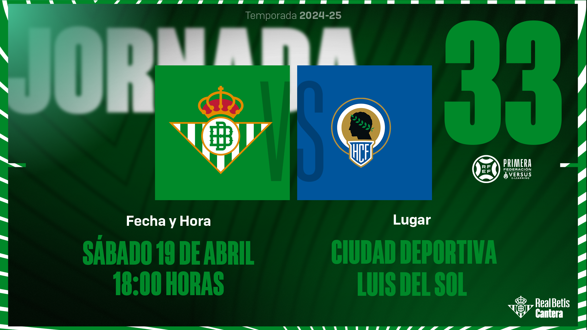 Saca ya tu entrada gratuita para animar al Betis Deportivo ante el Hércules CF