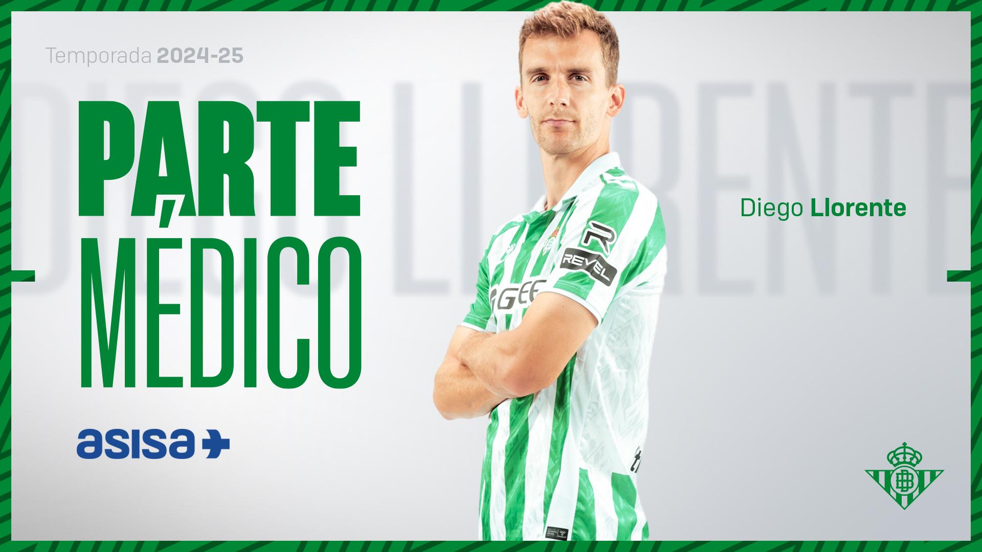 Diego Llorente sufre una lesión tendinosa proximal en la musculatura isquiotibial izquierda